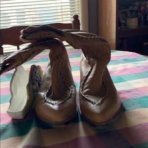 Men’s genuine leather cowboy boots